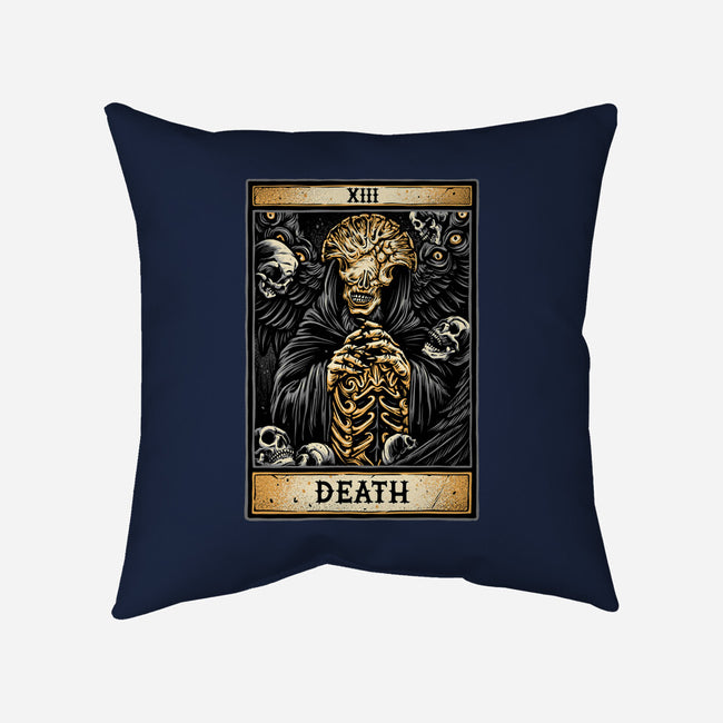 Death Angel-None-Removable Cover w Insert-Throw Pillow-glitchygorilla