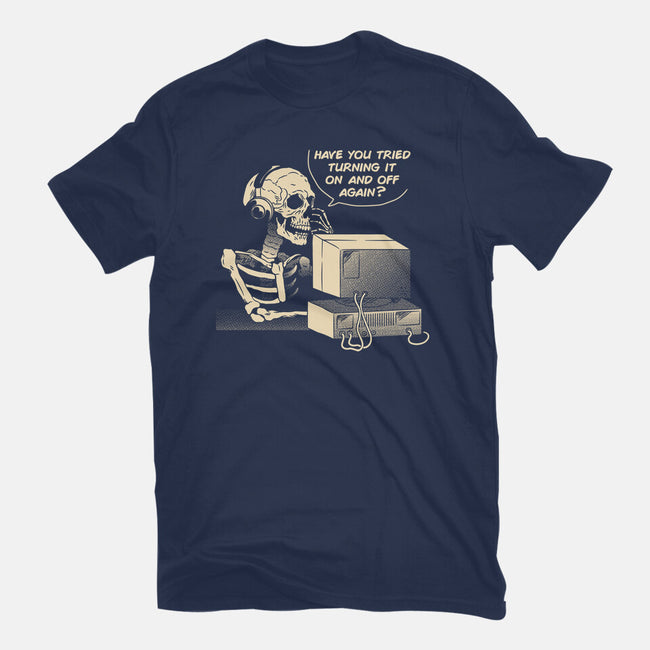 Skeleton IT Support-Mens-Premium-Tee-tobefonseca