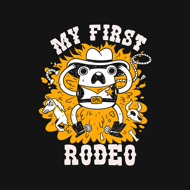 My First Rodeo-Womens-Racerback-Tank-8BitHobo