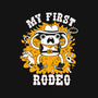 My First Rodeo-Womens-Racerback-Tank-8BitHobo