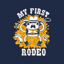 My First Rodeo-Womens-Racerback-Tank-8BitHobo