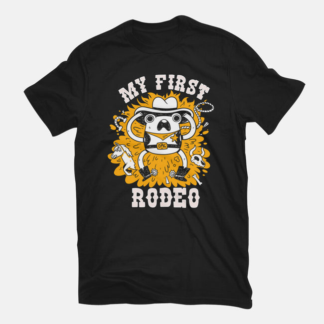 My First Rodeo-Youth-Basic-Tee-8BitHobo