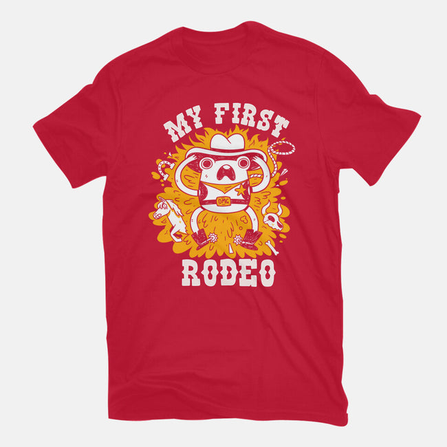 My First Rodeo-Mens-Heavyweight-Tee-8BitHobo