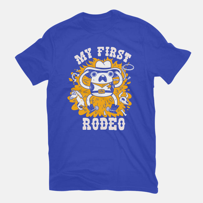 My First Rodeo-Womens-Fitted-Tee-8BitHobo