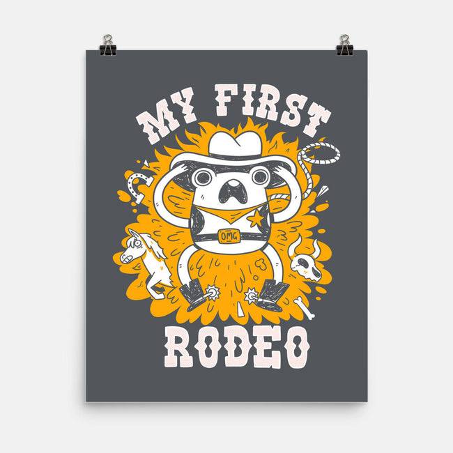 My First Rodeo-None-Matte-Poster-8BitHobo