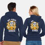 My First Rodeo-Unisex-Zip-Up-Sweatshirt-8BitHobo