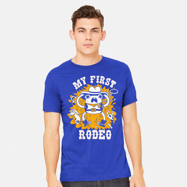 My First Rodeo-Mens-Heavyweight-Tee-8BitHobo