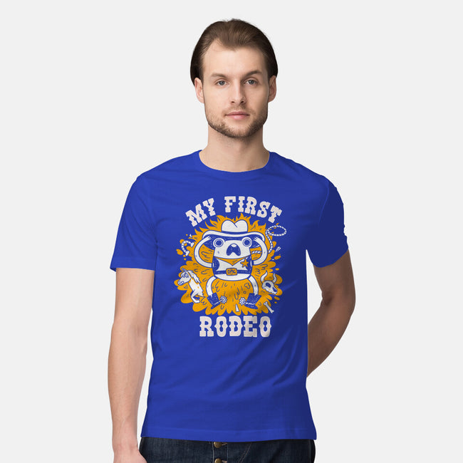 My First Rodeo-Mens-Premium-Tee-8BitHobo