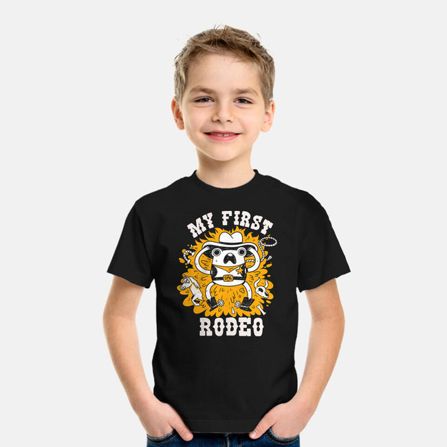 My First Rodeo-Youth-Basic-Tee-8BitHobo