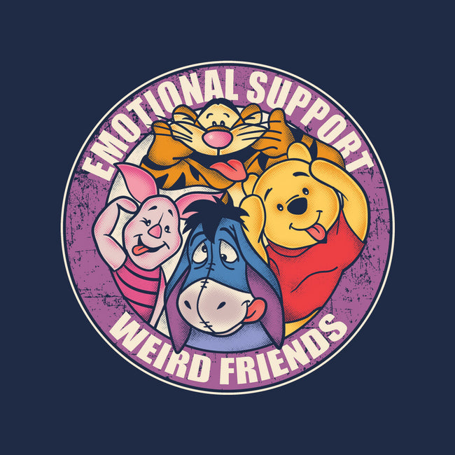 Emotional Support Weird Friends-Youth-Basic-Tee-turborat14