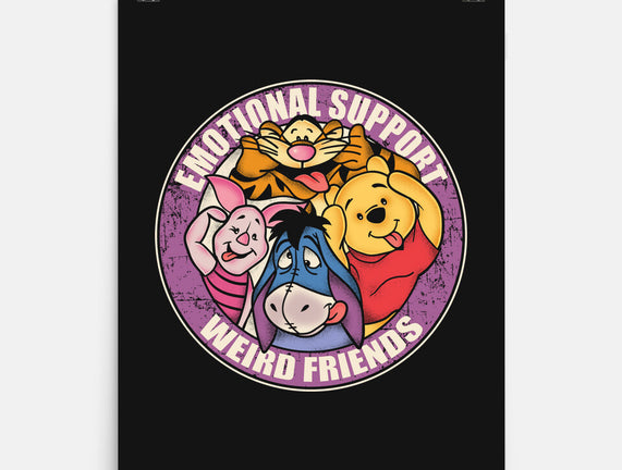 Emotional Support Weird Friends