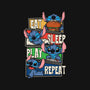 Stitch's Routine-Mens-Premium-Tee-turborat14