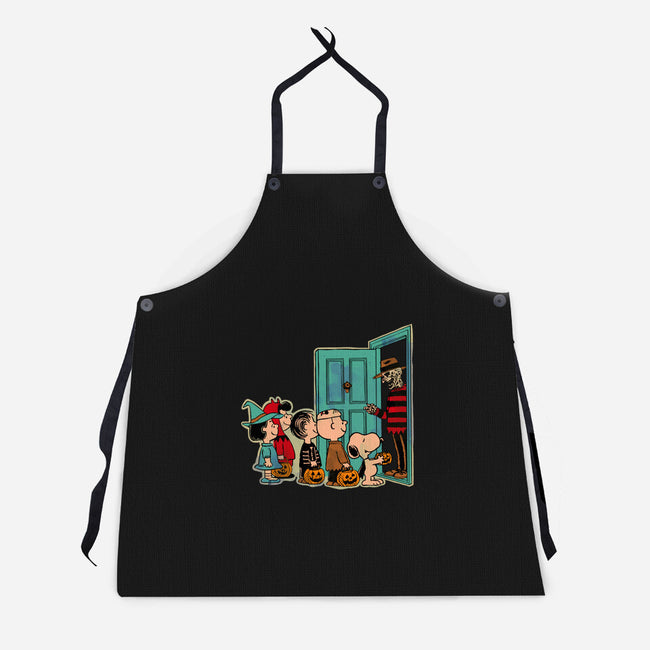 Treats Or Nightmares-Unisex-Kitchen-Apron-Diego Gurgell