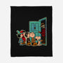 Treats Or Nightmares-None-Fleece-Blanket-Diego Gurgell