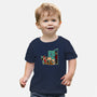 Treats Or Nightmares-Baby-Basic-Tee-Diego Gurgell