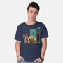 Treats Or Nightmares-Mens-Basic-Tee-Diego Gurgell