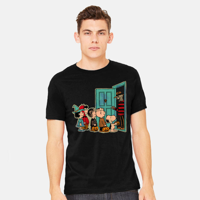 Treats Or Nightmares-Mens-Heavyweight-Tee-Diego Gurgell