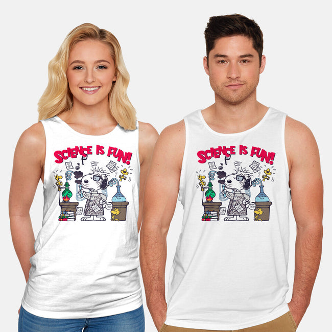 Science Is Fun-Unisex-Basic-Tank-Arinesart