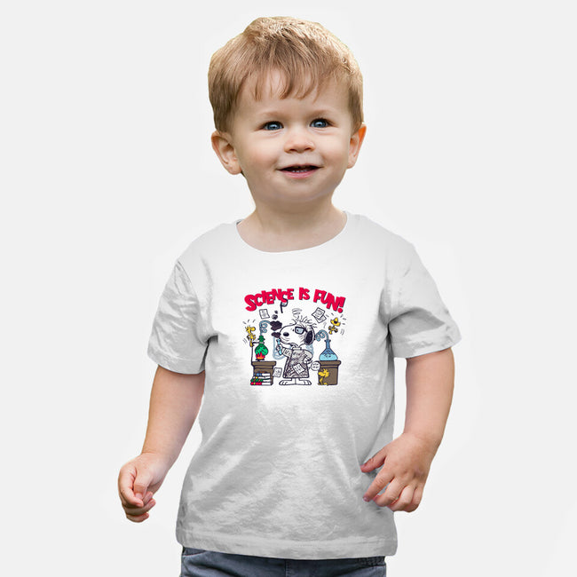 Science Is Fun-Baby-Basic-Tee-Arinesart