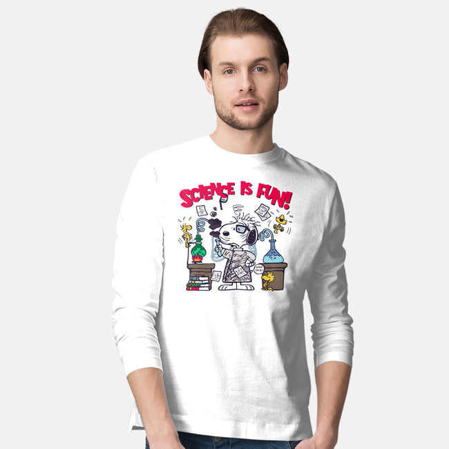 Science Is Fun-Mens-Long Sleeved-Tee-Arinesart