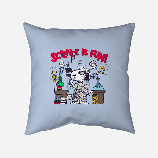 Science Is Fun-None-Removable Cover w Insert-Throw Pillow-Arinesart