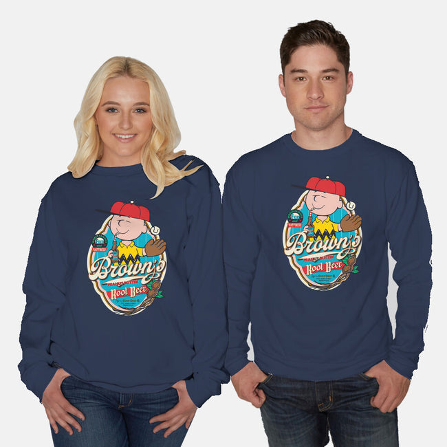 Brown's Root Beer-Unisex-Crew Neck-Sweatshirt-Arinesart