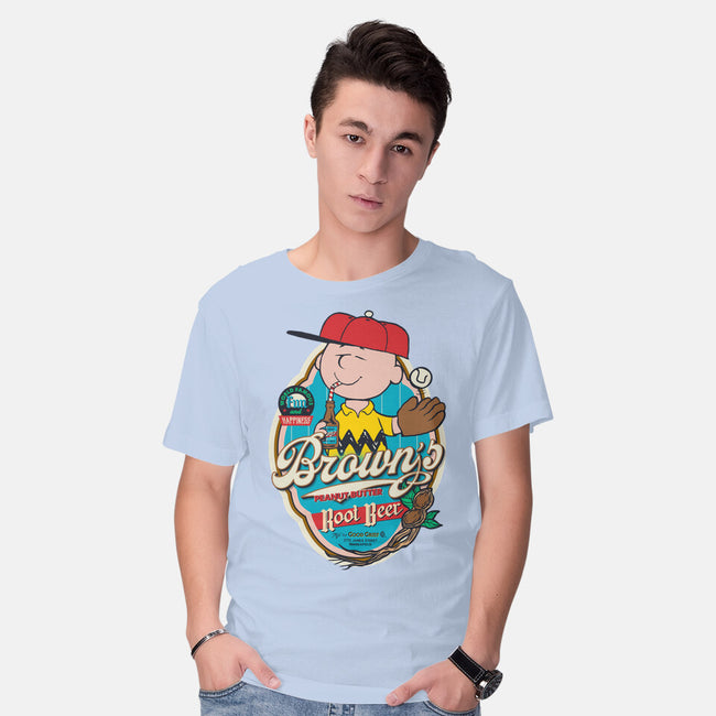 Brown's Root Beer-Mens-Basic-Tee-Arinesart