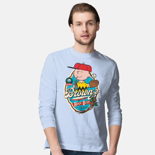 Brown's Root Beer-Mens-Long Sleeved-Tee-Arinesart