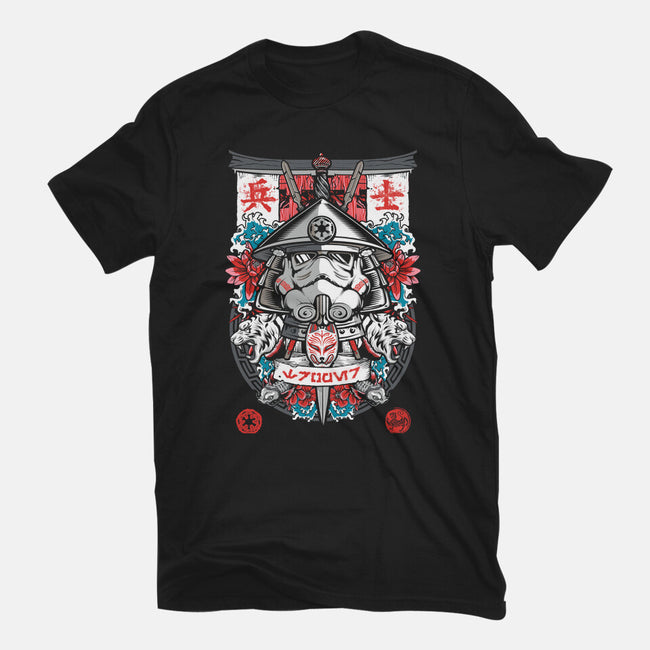 Trooper Samurai-Mens-Heavyweight-Tee-Arinesart