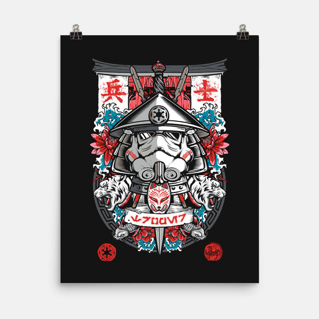 Trooper Samurai-None-Matte-Poster-Arinesart