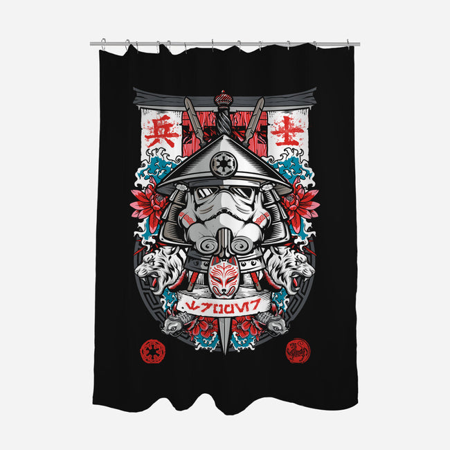 Trooper Samurai-None-Polyester-Shower Curtain-Arinesart