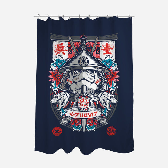 Trooper Samurai-None-Polyester-Shower Curtain-Arinesart