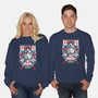 Trooper Samurai-Unisex-Crew Neck-Sweatshirt-Arinesart