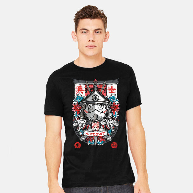 Trooper Samurai-Mens-Heavyweight-Tee-Arinesart