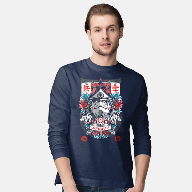 Trooper Samurai-Mens-Long Sleeved-Tee-Arinesart