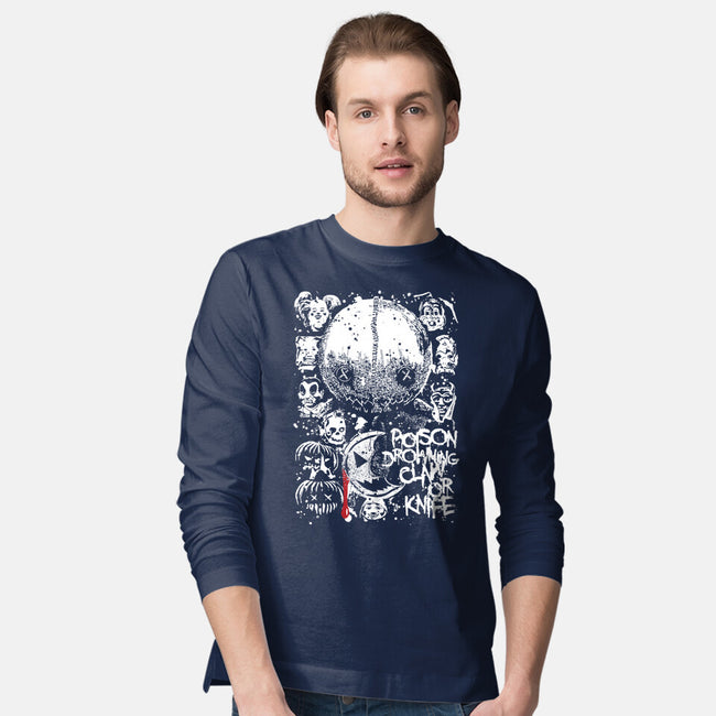 Claw Or Knife-Mens-Long Sleeved-Tee-Arinesart