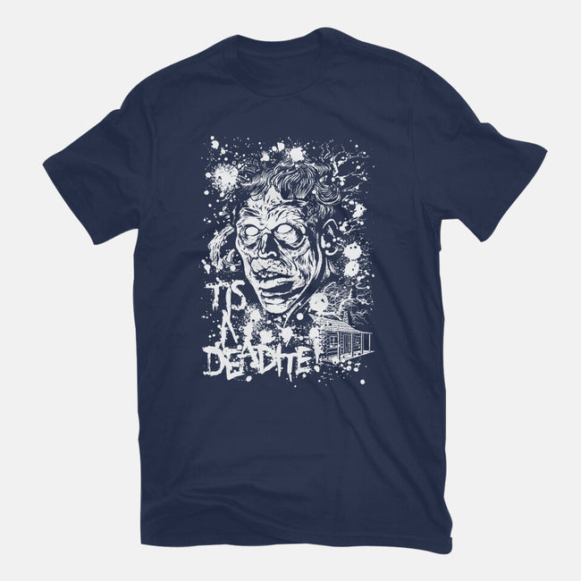 Tis A Deadite-Unisex-Basic-Tee-Arinesart