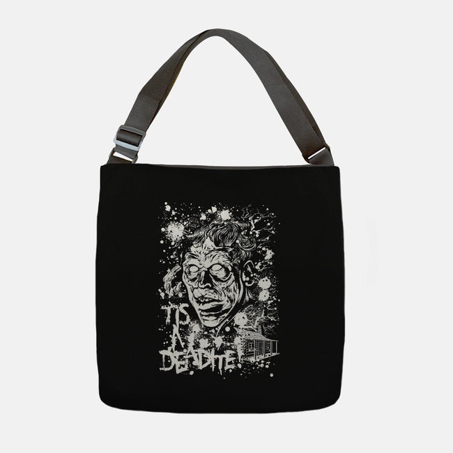 Tis A Deadite-None-Adjustable Tote-Bag-Arinesart