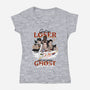 Going Ghost Busting-Womens-V-Neck-Tee-Arinesart