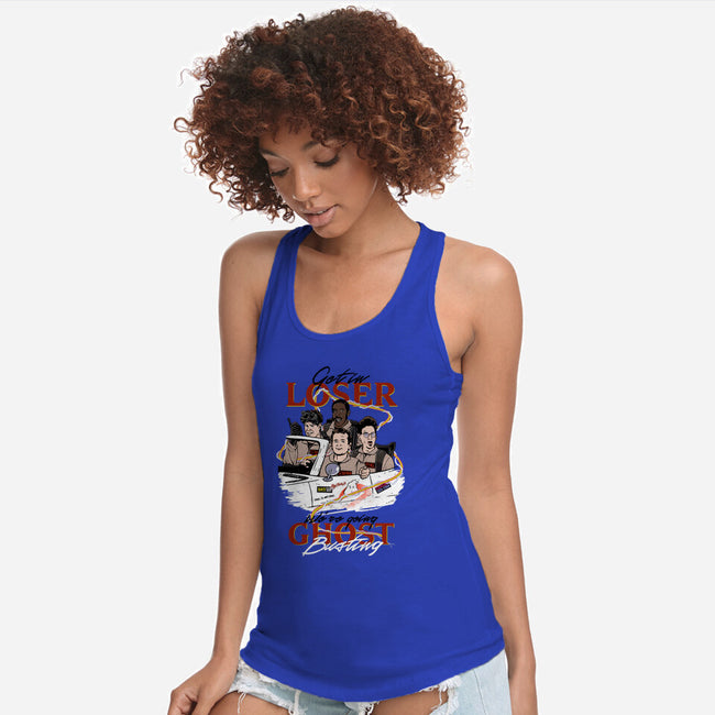 Going Ghost Busting-Womens-Racerback-Tank-Arinesart