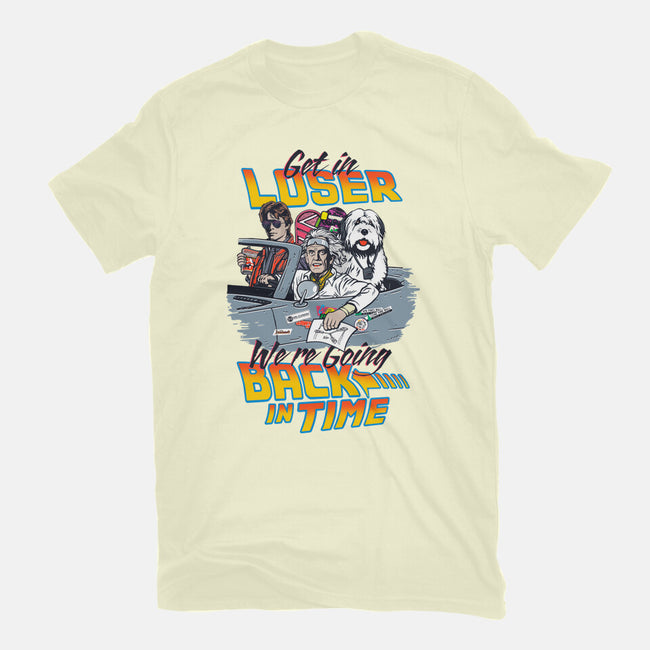 We're Going Back In Time-Mens-Premium-Tee-Arinesart