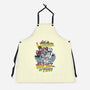 We're Going Back In Time-Unisex-Kitchen-Apron-Arinesart