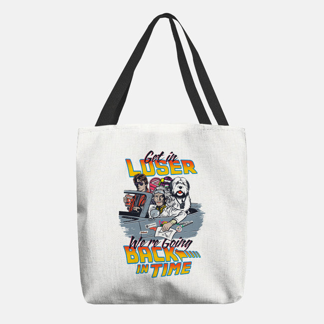 We're Going Back In Time-None-Basic Tote-Bag-Arinesart