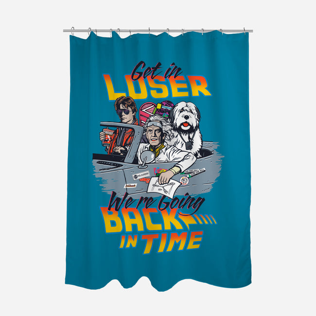 We're Going Back In Time-None-Polyester-Shower Curtain-Arinesart