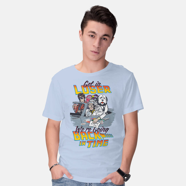 We're Going Back In Time-Mens-Basic-Tee-Arinesart