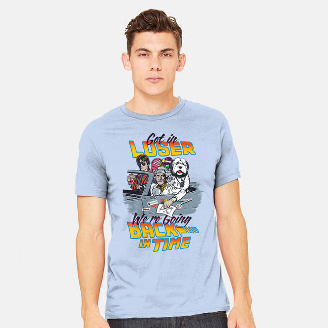 We're Going Back In Time-Mens-Heavyweight-Tee-Arinesart