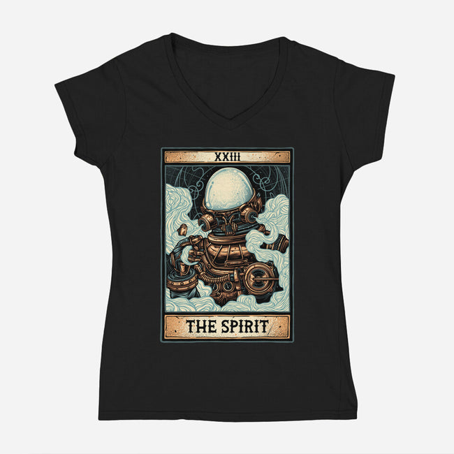 Spirit-Womens-V-Neck-Tee-glitchygorilla