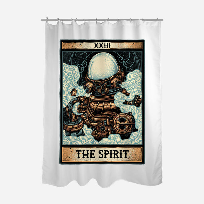 Spirit-None-Polyester-Shower Curtain-glitchygorilla