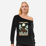 Spirit-Womens-Off Shoulder-Sweatshirt-glitchygorilla