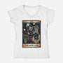 The Wise One-Womens-V-Neck-Tee-glitchygorilla